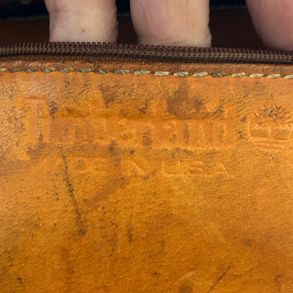 Timberland Vintage RARE Leather backpack - Picture 15 of 17